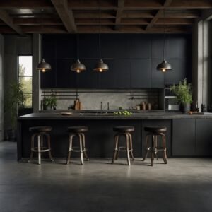 Industrial Luxe Kitchen
