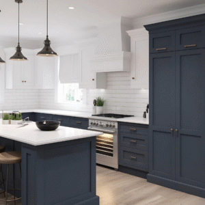 Coastal Blue Kitchen