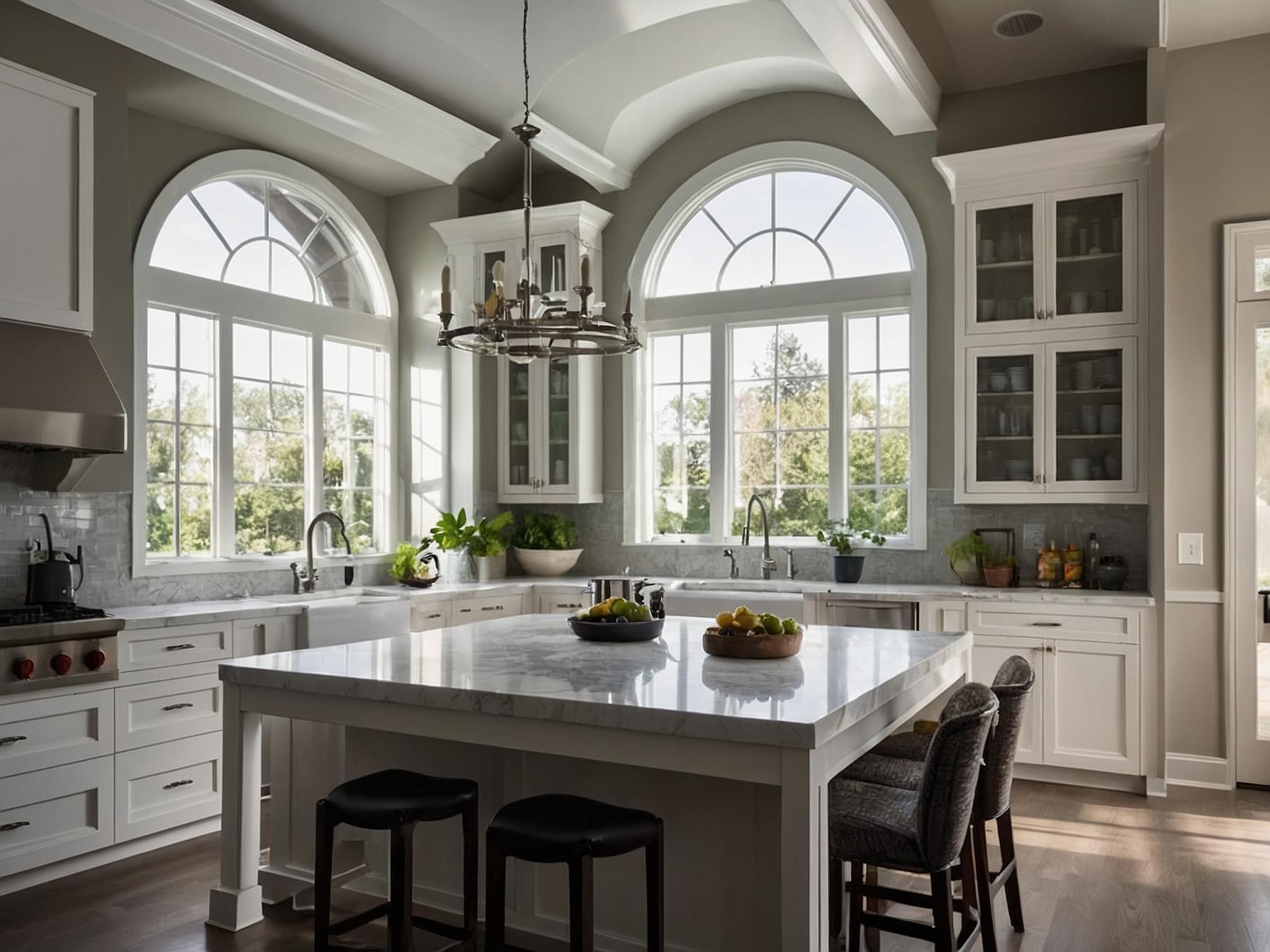 White & Light Wood Kitchen - Image 2